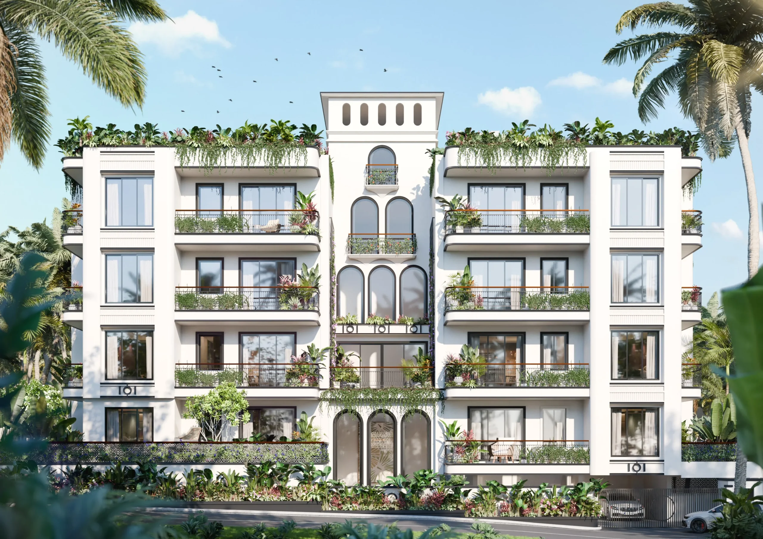 vilasa siolim belvedere twin villas exterior front facade